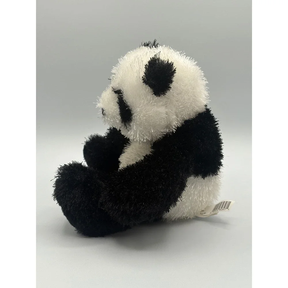 Webkinz Panda Plush Ganz HM111‎ Black White Stuffed Animal Toy